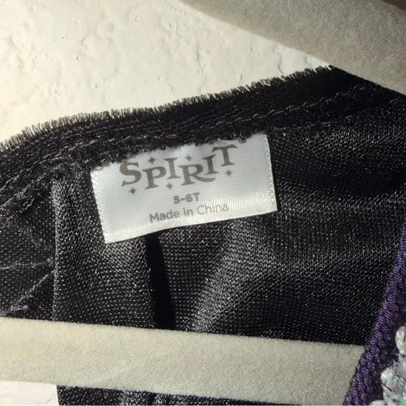 Spirit Kids Starry Witch Costume - Black and Purple - Picture 3 of 4